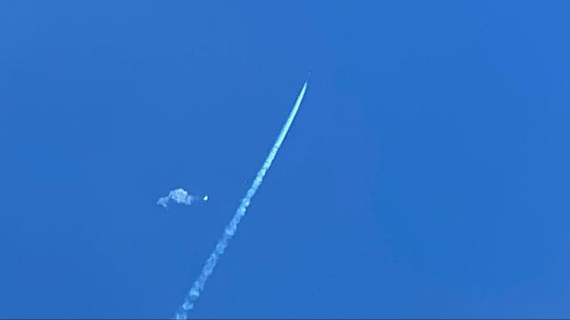'We were just making jokes like everybody': Man witnesses when fighter jets shoot down suspected Chinese spy balloon off Carolina coast