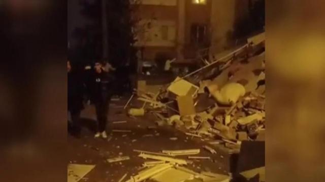 7.8-magnitude earthquake strikes Turkey