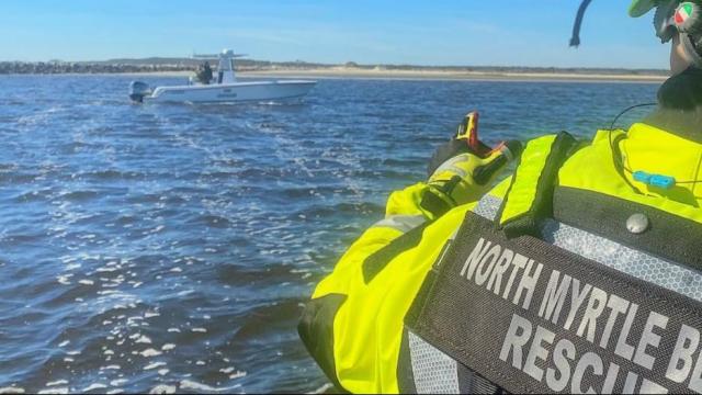 Day 10: Crew suspends daily searches for boater missing from North Myrtle Beach area