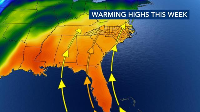 Spring temperatures and sunshine arrive this week 