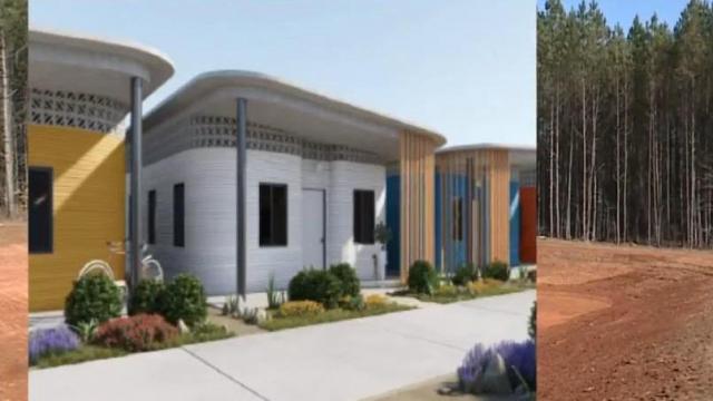 The future is here: Take a look at the first 3D-printed housing development in NC