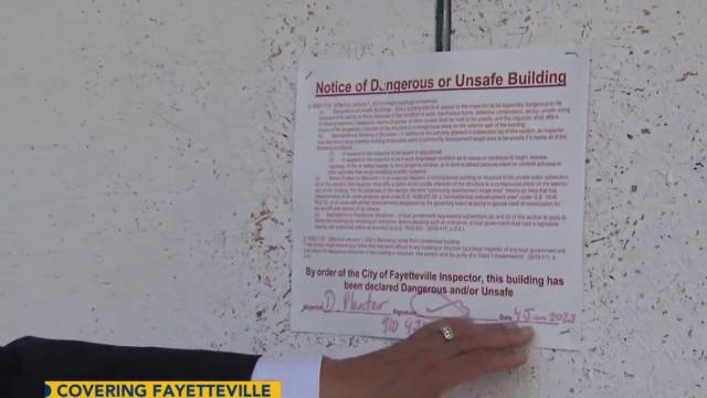 Fayetteville wants to clean up boarded up buildings
