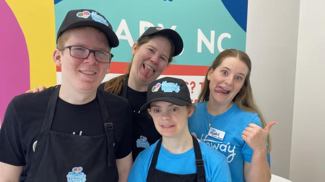 Howdy Homemade Ice Cream opens in downtown Cary. Meet the heroes