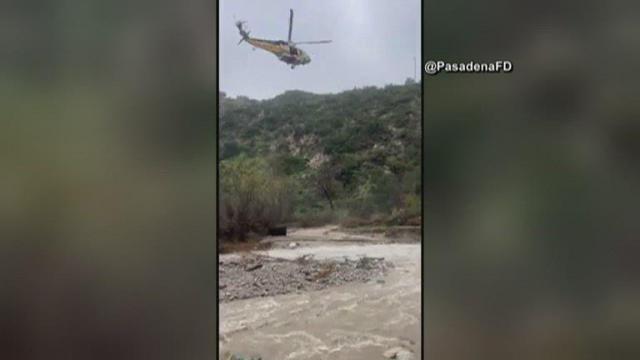 Pasadena fire department pulls off dramatic water rescue