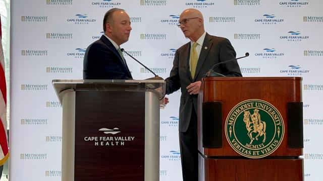 Methodist, Cape Fear Valley announce medical school partnership