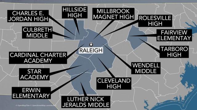 More than 20 school threats have happened in the past month around the Triangle