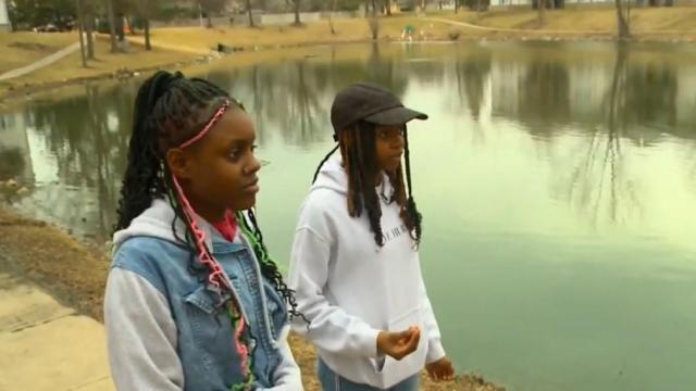 Teens save two small children from an Icy pond 