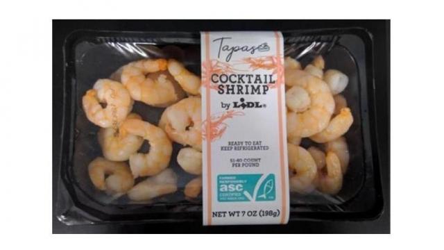 Lidl recalls select cocktail shrimp due to possible Listeria contamination