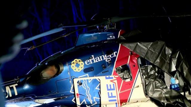 Crew, patient survive NC helicopter crash