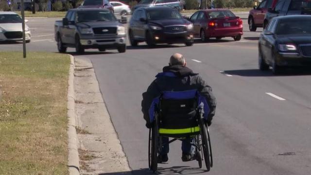 Wheelchair activist jailed for impeding traffic in Greenville