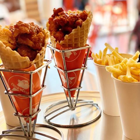 Foodie News: Chicken filled waffle cone shop to open in Wake forest