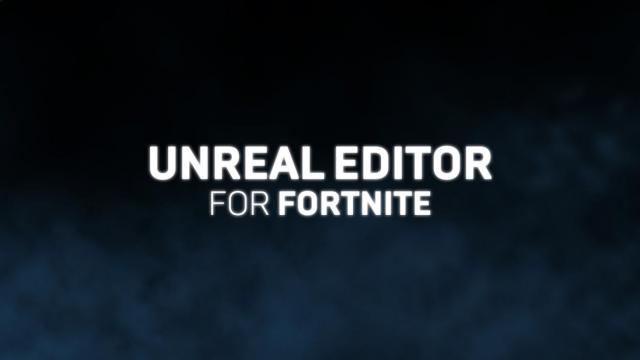 Epic Games announcement—the long-awaited "Unreal Editor for Fortnite" will launch next week