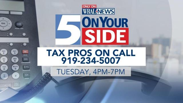 Time to catch up on taxes; Pros take your calls Tuesday