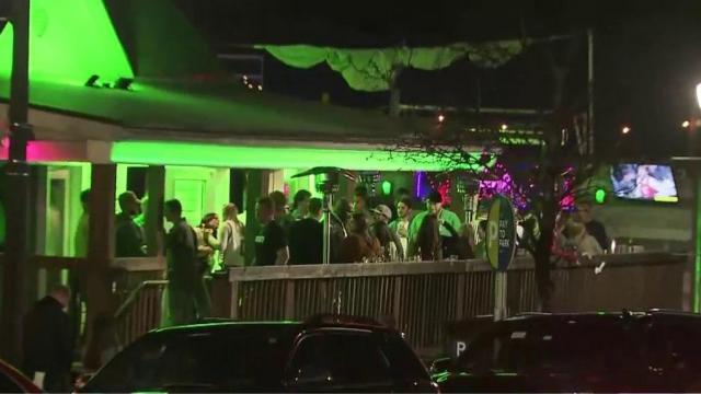 St. Patricks Day celebration draws huge crowd downtown Raleigh Saturday night