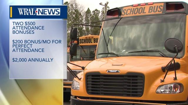 Wake County school board to consider pay raises for bus drivers, teachers
