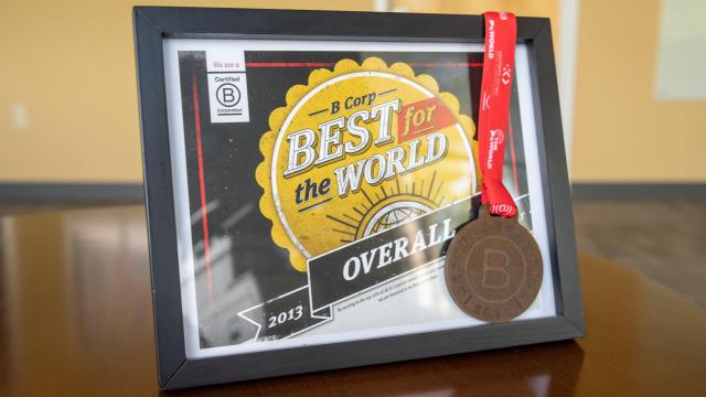 'Best for the World' B Corp prioritizes employees and impact