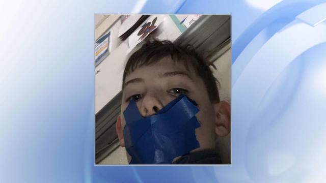 'He was humiliated': Johnston County mother questions why teacher taped middle school student's mouth shut