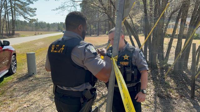 Hoke County deputies, faced with person with a gun, shot and killed him Friday morning