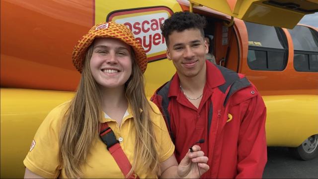 'Everyday is like a parade': Drivers of the Oscar Mayer Weinermobile describe life as hotdoggers