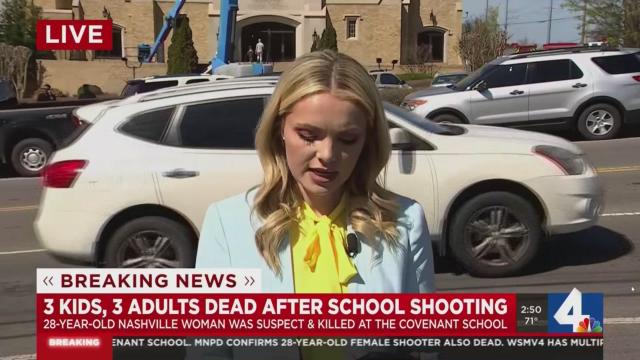 Live coverage from Nashville: Shooting at Covenant School; 6 victims, shooter dead