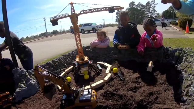 Dig, dump, and play! Military veterans bring a whole new meaning to digging in Fayetteville 