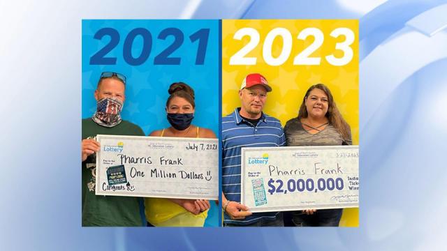 'I did it again': NC man wins $2 million almost two years after winning $1 million prize