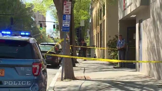 Raleigh police respond to bank robbery in downtown Raleigh