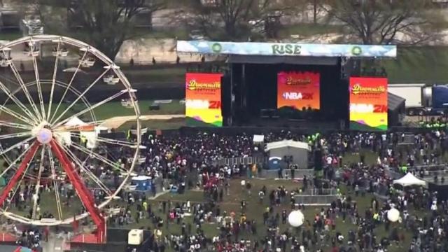 City of Raleigh, Dreamville organizers prepare for windy, wet conditions