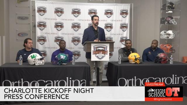 'Charlotte Kickoff Night' teams introduced at press conference