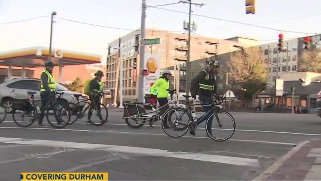 Durham considers funding more bike lane protection