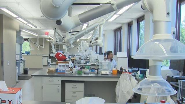 Renovation at State Crime Lab in Raleigh expected to bring courts more efficient results