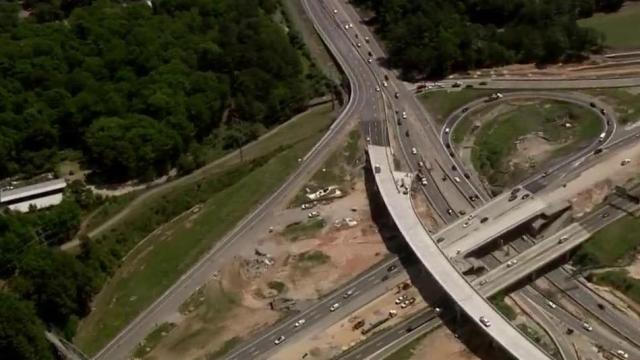 New bridges open on Raleigh's Wade Avenue