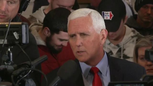 Former Vice President Mike Pence visiting UNC Wednesday