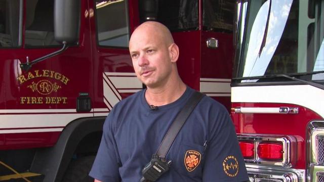 Raleigh firefighter returns to work after beating cancer