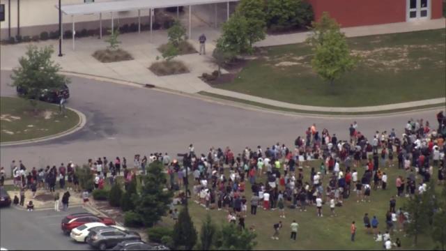 Apex Friendship High evacuated after bomb threat; all students and staff safe