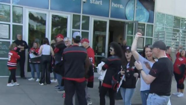 Fans gear up to watch the Canes as they try to close out this series