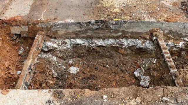 On cam: Explore unearthed ruins of Raleigh's trolley system 