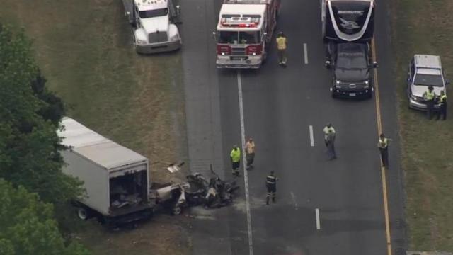 Two people killed in a head-on collision on I-95, two others injured 