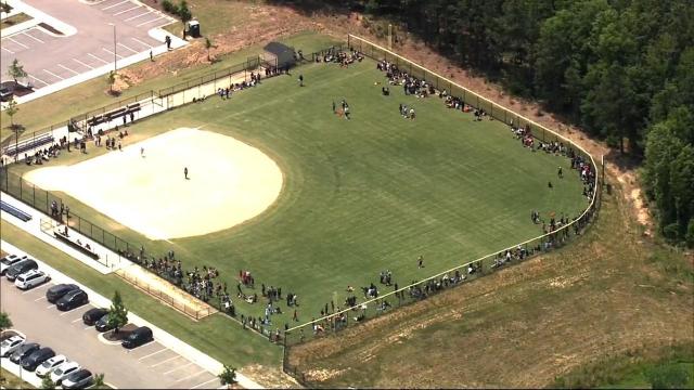 No threat found at Cary middle school after students, staff evacuated