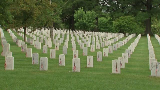 On cam: Arlington National Cemetery on Memorial Day