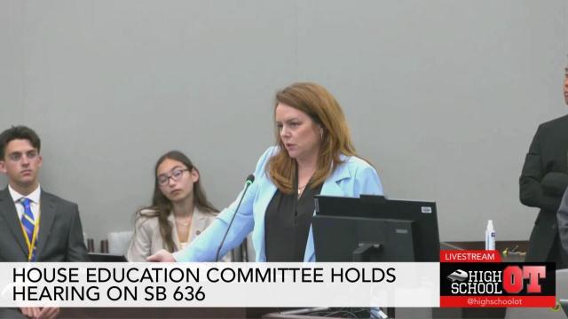 House Education Committee holds discussion about Senate Bill 636