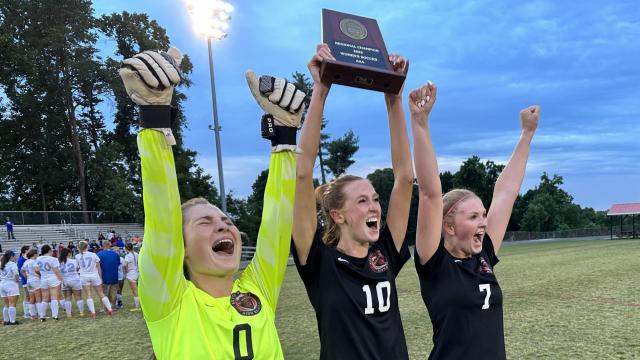Late PK, Smith's hat trick sends South Point past West Henderson in 3A West girls soccer final