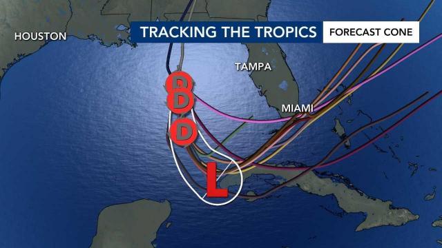 WRAL Weather lesson: Many models for tracking storms look like spaghetti, combine to improve forecast