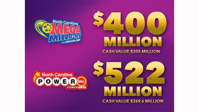 Powerball and Mega Millions jackpots total more than $500 million