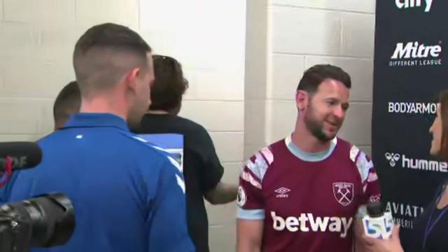 West Ham player Anton Ferdinand speaks after racial slur allegation at The Soccer Tournament