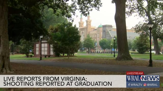 Report: Shots fired at Va. high school graduation