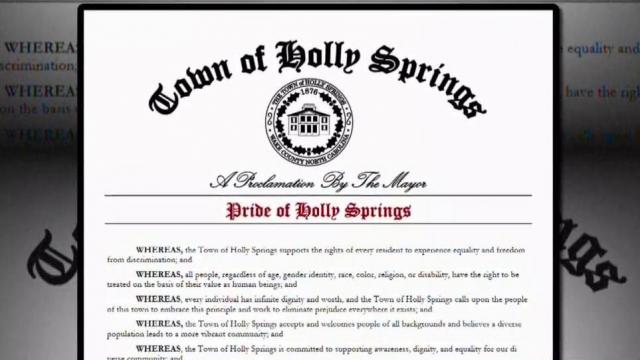'We're going to show up:' LGBTQIA+ advocates plan protest of Holly Springs Pride Proclamation 