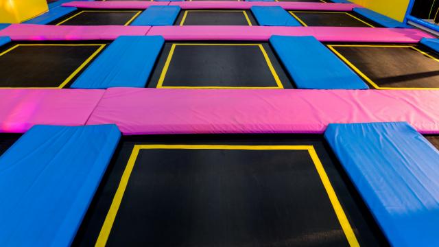 Go Ask Dad: Dads at a trampoline park