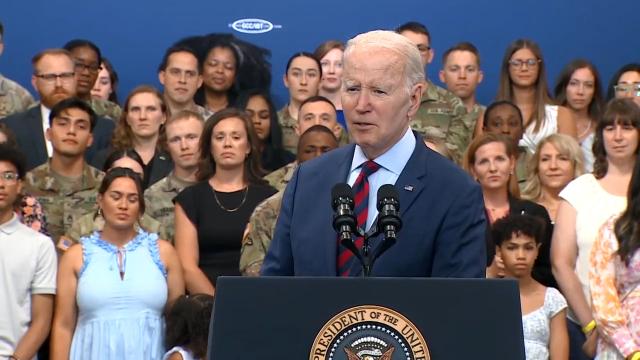 President Biden, first lady visit Fort Liberty to announce executive order to help military families