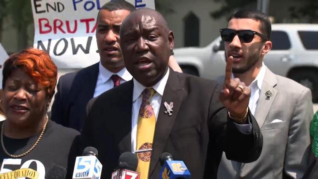 Attorney Ben Crump, family of Darryl Williams respond to autopsy findings in emotional address
